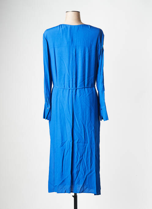 Robe longue bleu CALVIN KLEIN pour femme
