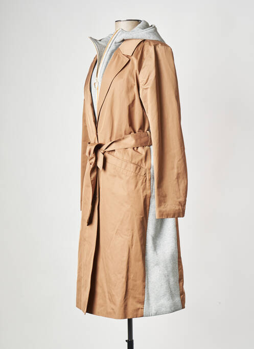 Trench marron I.CODE (By IKKS) pour femme