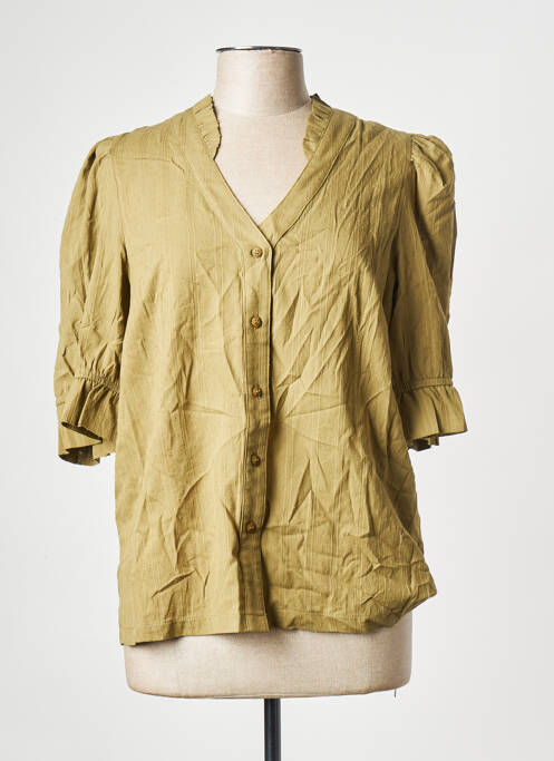 Chemisier vert LA PETITE FRANCAISE pour femme