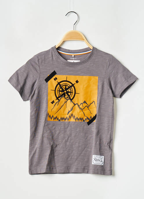 T-shirt gris NAME IT pour garçon