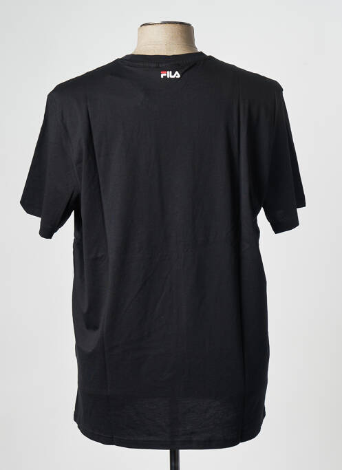 T-shirt noir FILA pour homme