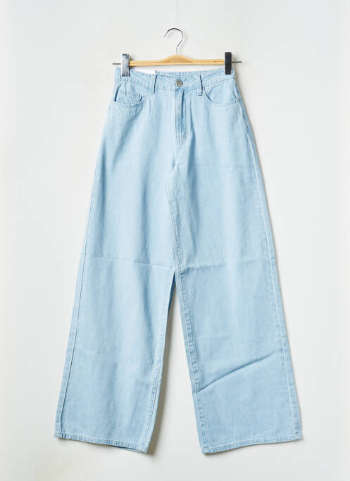 Jeans coupe large bleu VILA pour femme