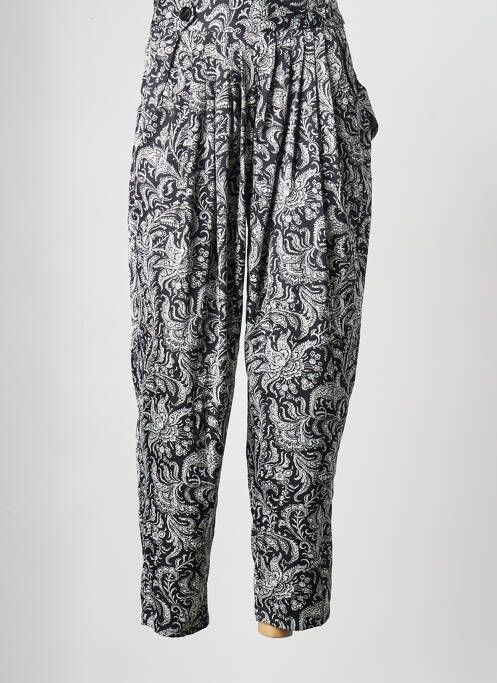 Pantalon large noir SEE U SOON pour femme