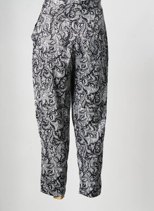 Pantalon large noir SEE U SOON pour femme