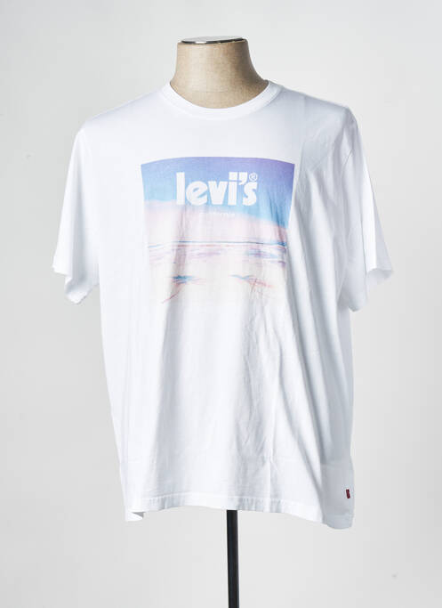 T-shirt blanc LEVIS pour homme