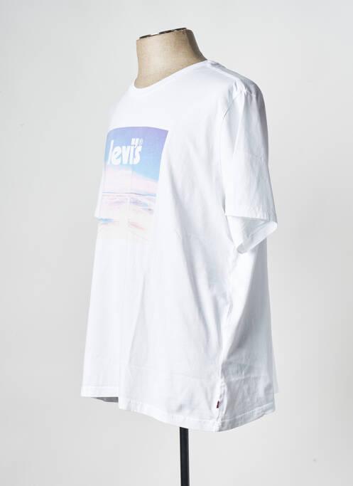 T-shirt blanc LEVIS pour homme