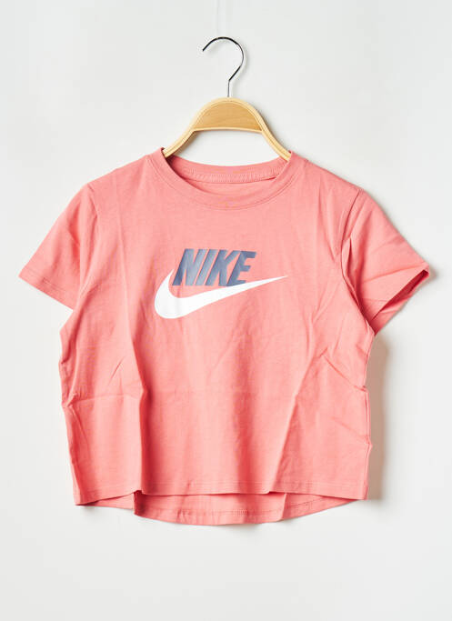 T-shirt rose NIKE pour fille