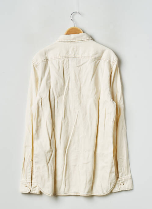 Chemise manches longues beige LEVIS pour homme