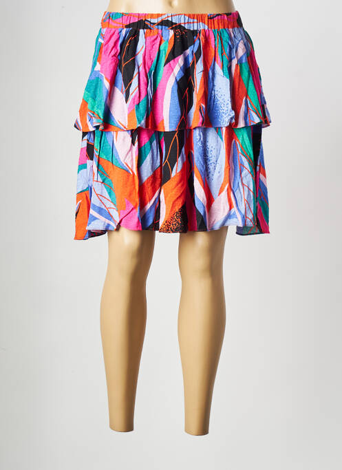 Mini-jupe orange Y.A.S pour femme