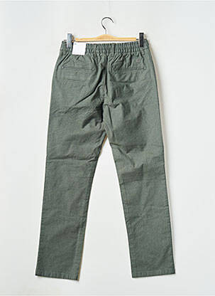 Pantalon droit vert KNOWLEDGE COTTON APPAREL homme