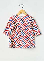 Robe mi-longue blanc PETIT BATEAU pour fille seconde vue