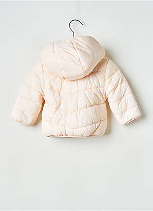 Manteau court col rond rose TAPE À L'OEIL fille