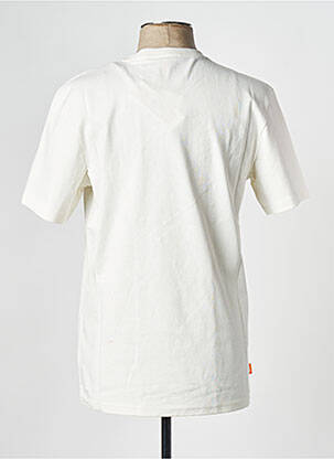 T-shirt col rond blanc TIMBERLAND homme