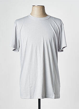T-shirt col rond gris NIKE homme