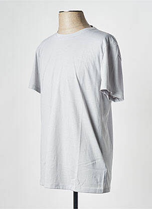 T-shirt col rond gris NIKE homme