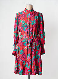 Robe courte col v rouge Y.A.S femme