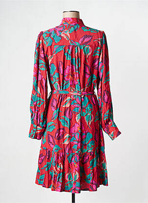 Robe courte col v rouge Y.A.S femme
