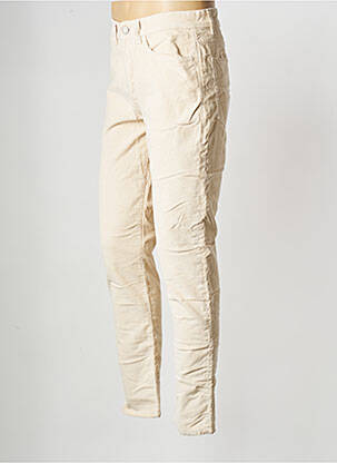 Jeans coupe slim beige SELECTED homme