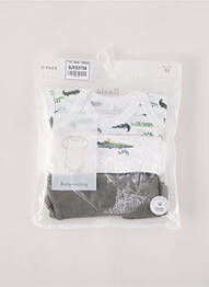 Body lingerie col rond vert NAME IT garcon
