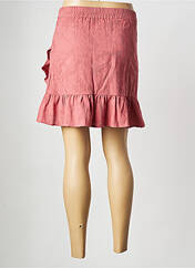 Mini-jupe rose SEE U SOON pour femme seconde vue
