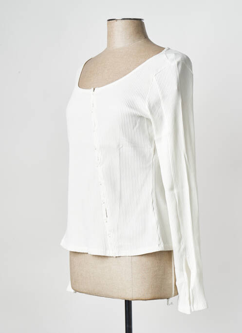 T-shirt blanc NA-KD pour femme