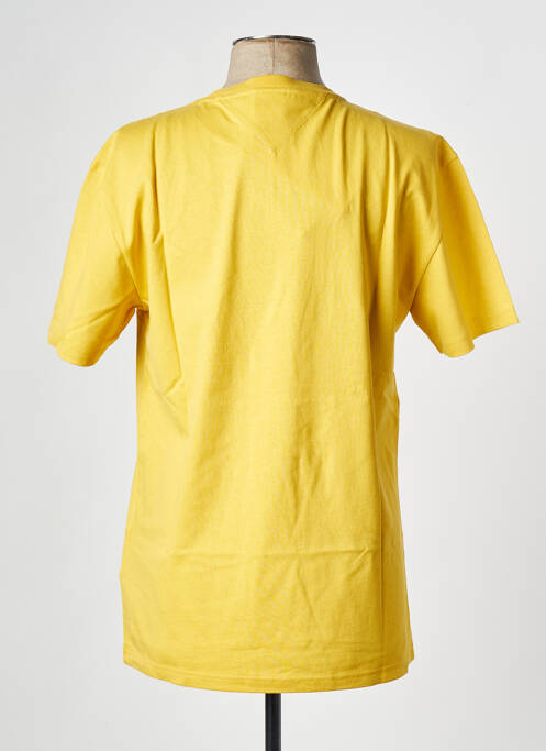T-shirt jaune TOMMY HILFIGER pour homme