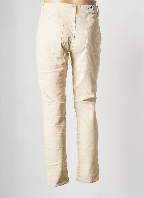 Jeans coupe slim beige SELECTED pour homme