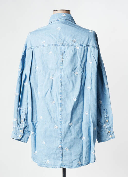 Chemisier bleu OBJECT femme