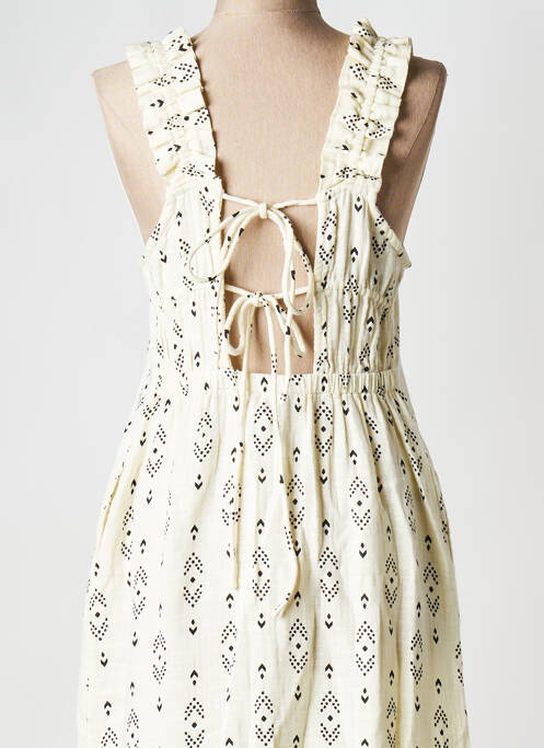 Robe longue beige B.YOUNG pour femme