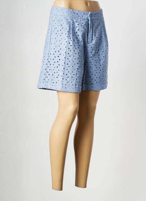 Short bleu GRACE & MILA pour femme