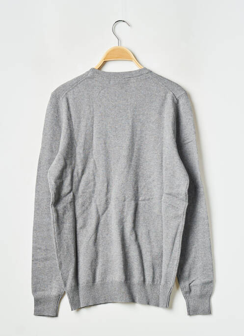 Pull col rond gris LYLE & SCOTT homme