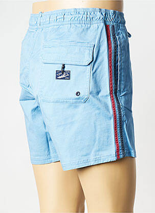 Short de bain bleu SUPERDRY homme