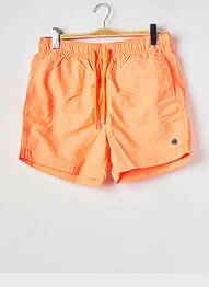 Short de bain orange SUPERDRY homme