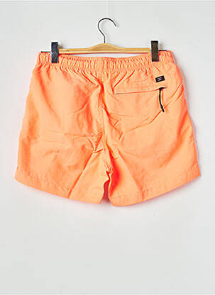 Short de bain orange SUPERDRY homme