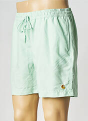 Short de bain vert CARHARTT pour homme seconde vue