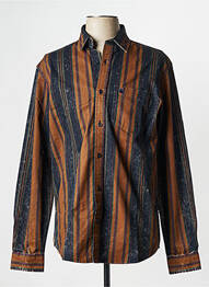 Chemise manches longues marron CARHARTT homme