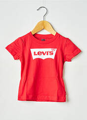 T-shirt rouge LEVIS pour garçon seconde vue