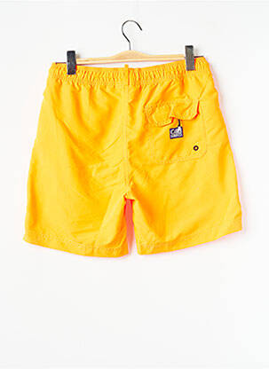 Short de bain orange SUPERDRY homme