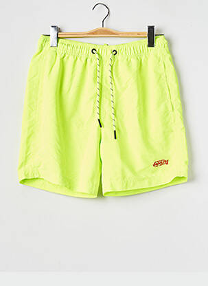Short de bain vert SUPERDRY homme