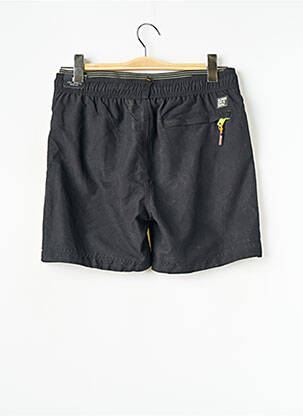 Short de bain noir SUPERDRY homme