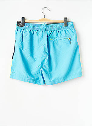 Short de bain bleu SUPERDRY homme