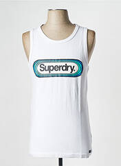 Débardeur blanc SUPERDRY pour homme seconde vue