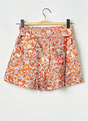 Short orange JOLIE JOLIE PAR PETITE MENDIGOTE pour femme seconde vue