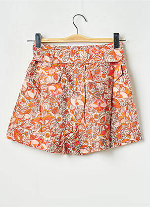 Short orange JOLIE JOLIE PAR PETITE MENDIGOTE femme