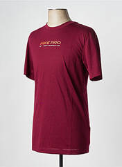 T-shirt rouge NIKE pour homme seconde vue