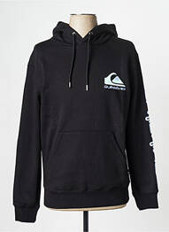 Sweat-shirt à capuche col rond blanc QUIKSILVER homme