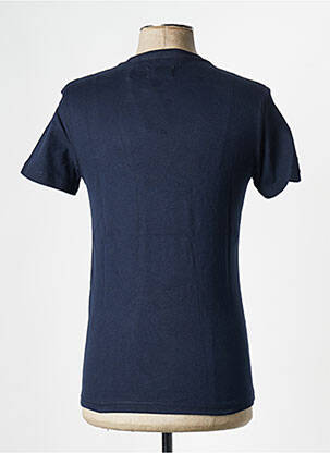 T-shirt bleu SUPERDRY homme