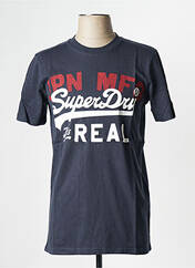 T-shirt bleu SUPERDRY pour homme seconde vue