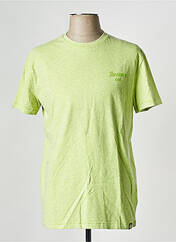 T-shirt vert SUPERDRY pour homme seconde vue