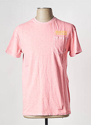 T-shirt rose SUPERDRY homme